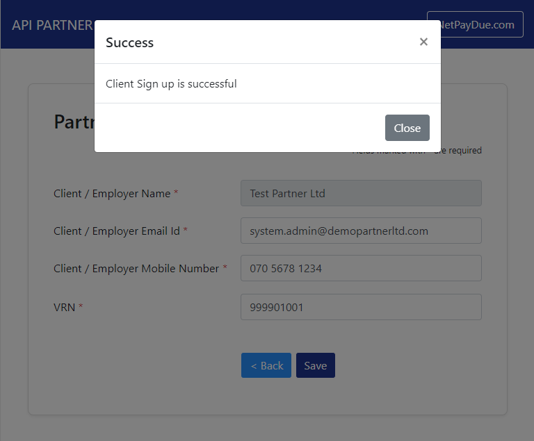 API Integration with A Simple Payroll